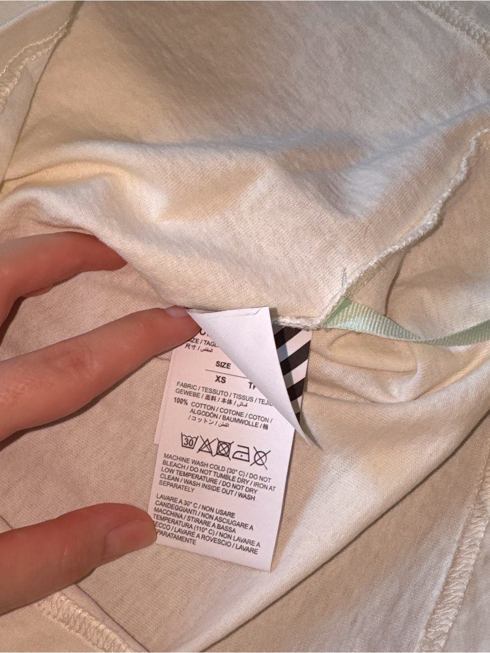 Off-White White Logo Tee - Picture 5 of 5